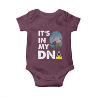 Saint Lucia Baby Onesie It's In My DNA Beautiful Beach