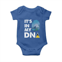 Saint Lucia Baby Onesie It's In My DNA Beautiful Beach