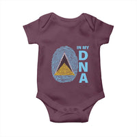 Saint Lucia It's In My DNA Baby Onesie