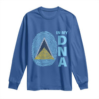 Saint Lucia It's In My DNA Long Sleeve Shirt