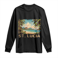 Saint Lucia Long Sleeve Shirt St. Lucia Beach Trip