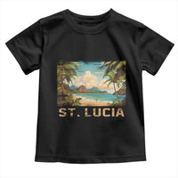 Saint Lucia Toddler T Shirt St. Lucia Beach Trip