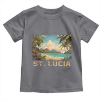Saint Lucia Toddler T Shirt St. Lucia Beach Trip