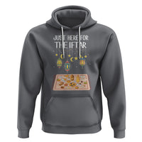 Ramadan Hoodie Just Here For The Iftar Islam Islamic - Wonder Print Shop