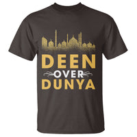 Islam T Shirt Deen Over Dunya Islamic Muslim - Wonder Print Shop