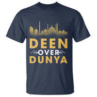 Islam T Shirt Deen Over Dunya Islamic Muslim - Wonder Print Shop