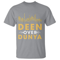 Islam T Shirt Deen Over Dunya Islamic Muslim - Wonder Print Shop