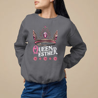 Purim Holiday Sweatshirt Queen Esther Jewish Israel Feast - Wonder Print Shop