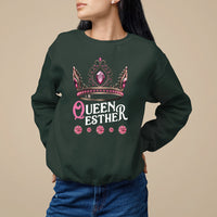 Purim Holiday Sweatshirt Queen Esther Jewish Israel Feast - Wonder Print Shop