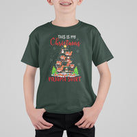 Red Panda Xmas Tree This Is My Christmas Pajama T Shirt For Kid - Wonder Print Shop