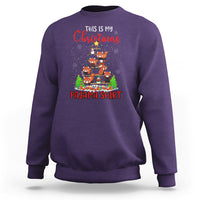 Red Panda Xmas Tree This Is My Christmas Pajama Sweatshirt - Wonder Print Shop