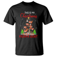 Red Panda Xmas Tree This Is My Christmas Pajama T Shirt - Wonder Print Shop