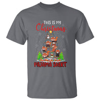 Red Panda Xmas Tree This Is My Christmas Pajama T Shirt - Wonder Print Shop