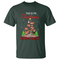 Red Panda Xmas Tree This Is My Christmas Pajama T Shirt - Wonder Print Shop
