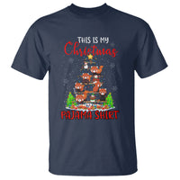 Red Panda Xmas Tree This Is My Christmas Pajama T Shirt - Wonder Print Shop