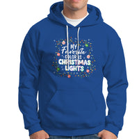 My Favorite Color Is Christmas Lights Colorful Xmas Hoodie - Wonder Print Shop