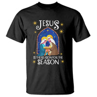 Jesus Is The Reason For The Season Christmas Nativity T Shirt - Wonder Print Shop