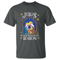 Jesus Is The Reason For The Season Christmas Nativity T Shirt - Wonder Print Shop