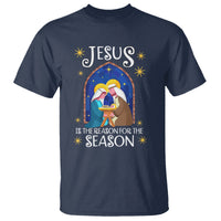 Jesus Is The Reason For The Season Christmas Nativity T Shirt - Wonder Print Shop