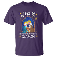 Jesus Is The Reason For The Season Christmas Nativity T Shirt - Wonder Print Shop