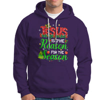 Christmas Hoodie Jesus Is The Reason For The Season - Wonder Print Shop