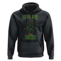 Funny St. Patrick's Day Hoodie Kiss Me I'm iRizz Cool Leprechaun