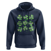 Funny St. Patrick's Day Hoodie Shamrock Lit Rizz Sigma Skibidi Rizzler No Cap Alpha