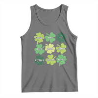 Funny St. Patrick's Day Tank Top Lit Rizz Sigma Skibidi Rizzler No Cap Alpha