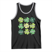 Funny St. Patrick's Day Tank Top Lit Rizz Sigma Skibidi Rizzler No Cap Alpha