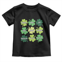 Funny St. Patrick's Day Toddler T Shirt Lit Rizz Sigma Skibidi Rizzler No Cap Alpha