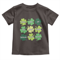 Funny St. Patrick's Day Toddler T Shirt Lit Rizz Sigma Skibidi Rizzler No Cap Alpha