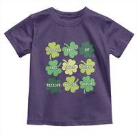 Funny St. Patrick's Day Toddler T Shirt Lit Rizz Sigma Skibidi Rizzler No Cap Alpha