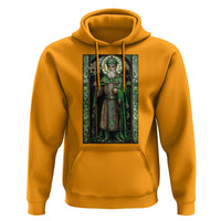 St. Patrick's Day Hoodie Saint Patrick Art Aesthetic Stained Glass