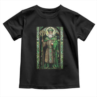 St. Patrick's Day Toddler T Shirt Saint Patrick Art Aesthetic Stained Glass
