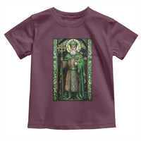 St. Patrick's Day Toddler T Shirt Saint Patrick Art Aesthetic Stained Glass