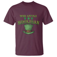 Funny St. Patrick's Day T Shirt Wee Little Hooligan Shamrock Leprechaun Hat