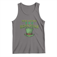 Funny St. Patrick's Day Tank Top Wee Little Hooligan Shamrock Leprechaun Hat