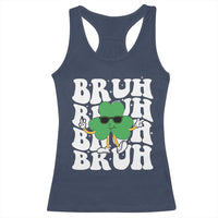 Funny St. Patrick's Day Bruh Racerback Tank Top