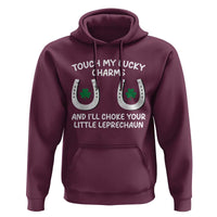 Funny St. Patrick's Day Hoodie Touch My Lucky Charm