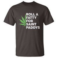 Funny St. Patrick's Day Weed T Shirt Roll A Fatty For Saints Paddys 420 Cannabis