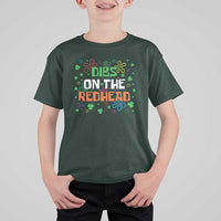 Funny St. Patrick's Day T Shirt For Kid Dibs On The Redhead