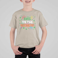 Funny St. Patrick's Day T Shirt For Kid Dibs On The Redhead