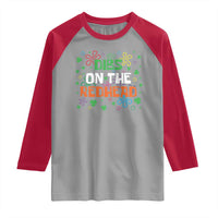 Funny St. Patrick's Day Raglan Shirt Dibs On The Redhead