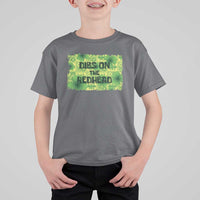 Funny St. Patrick's Day Dibs On The Redhead T Shirt For Kid