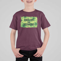Funny St. Patrick's Day Dibs On The Redhead T Shirt For Kid