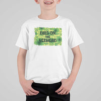 Funny St. Patrick's Day Dibs On The Redhead T Shirt For Kid