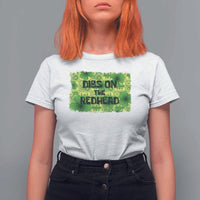 Funny St. Patrick's Day Dibs On The Redhead T Shirt For Women