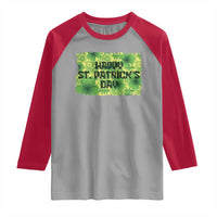 Funny Happy St. Patrick's Day Raglan Shirt