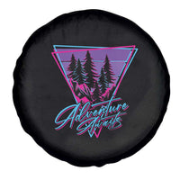 Camping Lover Spare Tire Cover Adventure Awaits Outdoors Hiking Mountains Climber