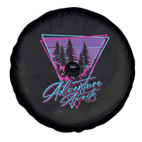 Camping Lover Spare Tire Cover Adventure Awaits Outdoors Hiking Mountains Climber